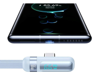 USAMS Kabel 66W USB-A/USB-C 1,2m niebieski - 1569151 - zdjęcie 3